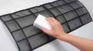 Czyszczenie filtrów klimatyzacyjnych.